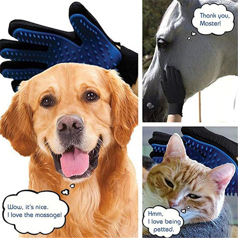 Ultimate Pet Hair Removal Gloves for Dogs and Cats - Effortlessly Eliminate Fur and Dirt, Eco-Friendly and Reusable