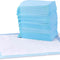 Premium Leak-Proof Dog & Puppy Pee Pads - Quick-Dry, Standard Absorbency, 22x22 Inches, 100 Pack, Blue & White