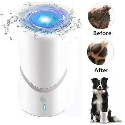 Portable Automatic Dog Paw Cleaner - Silicone Foot Washer Cup for Small & Medium Dogs