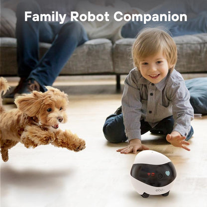 Enabot Ebo SE: Smart Movable Pet Camera with 1080P Video, Night Vision, 2-Way Talk & Self-Charging for Home Security