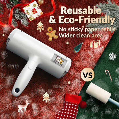 Ultimate Reusable Pet Hair Remover - Effortless Lint Roller for Furniture, Carpets, and Bedding - Perfect for Cats and Dogs!