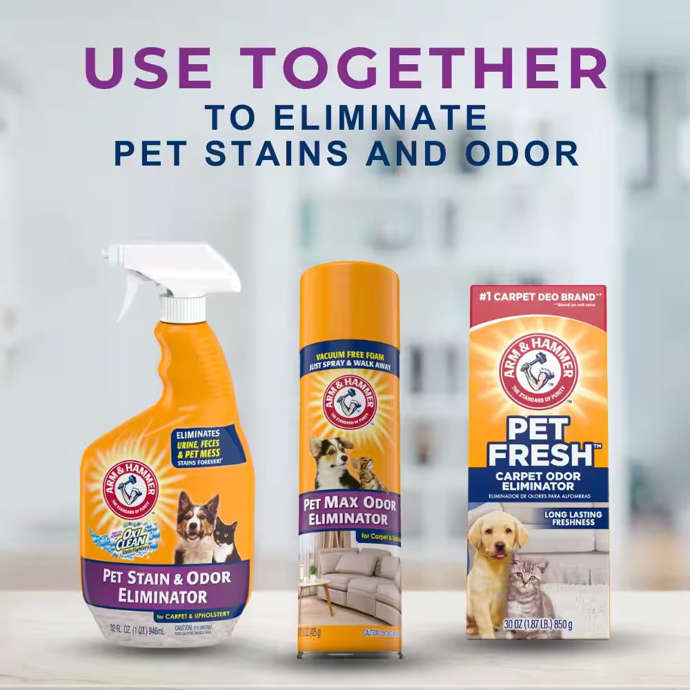 15 Oz. Ultimate Pet Odor Eliminator Foam - Powerful Freshness for Your Home