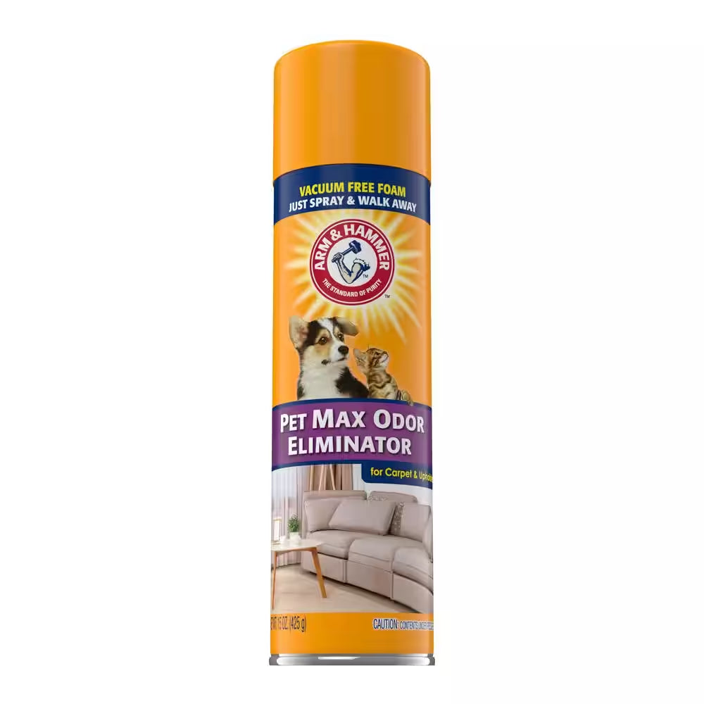 15 Oz. Ultimate Pet Odor Eliminator Foam - Powerful Freshness for Your Home