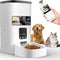 Smart 6L Automatic Pet Feeder with 1080P Camera, App Control & Voice Recorder - Perfect for Cats & Dogs!