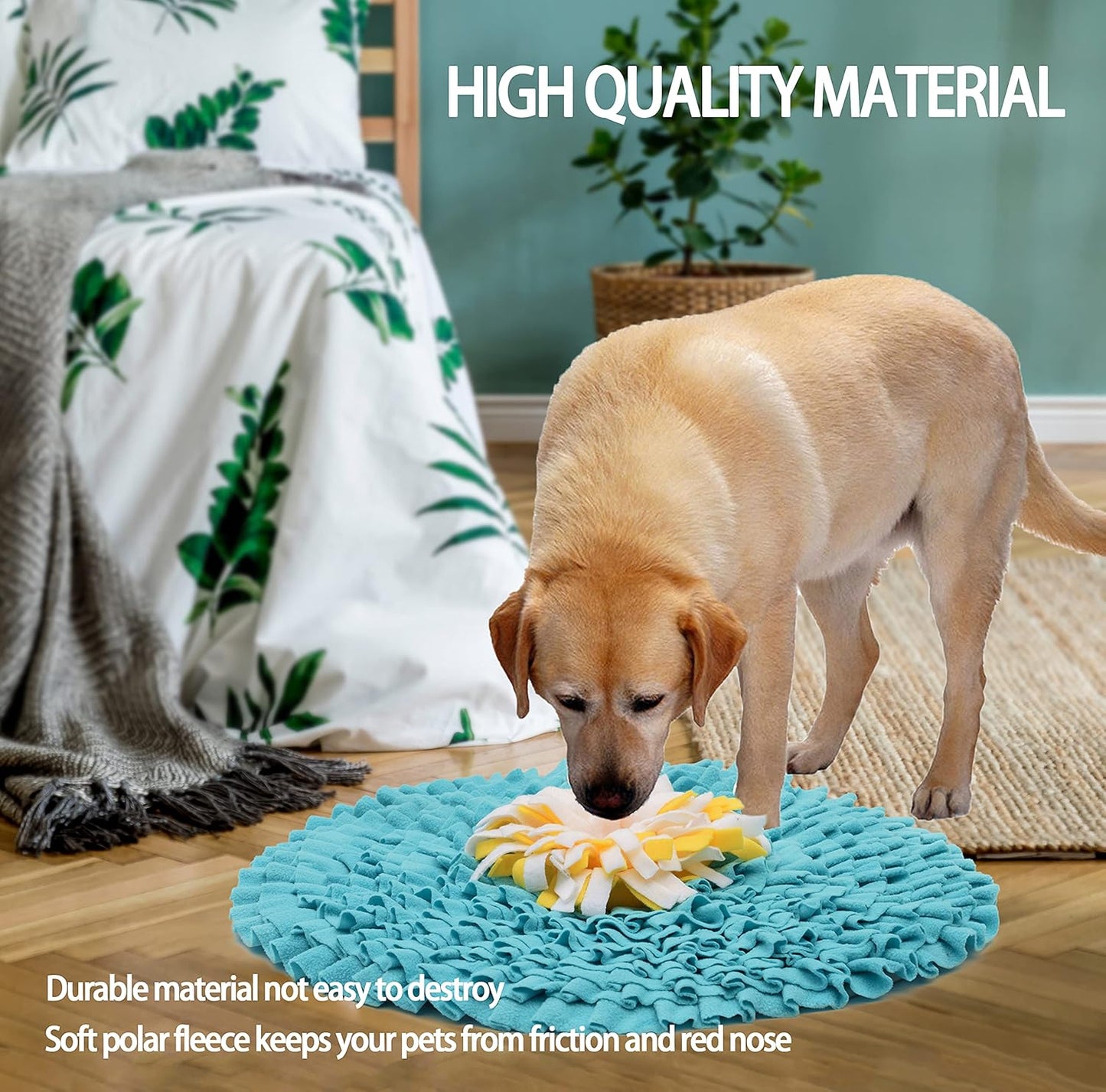 Interactive Snuffle Mat for Dogs & Cats - Durable, Washable Foraging Toy for All Sizes